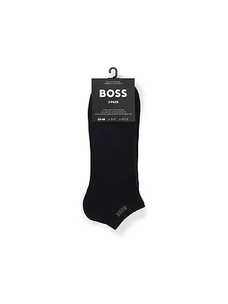BOSS | Socquettes lot de 2 bleu foncé | schwarz